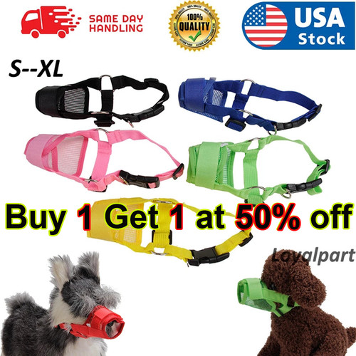 New dog muzzle - anti, stop