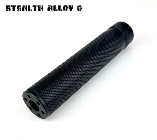 Stealth alloy muzzle brake - 6,