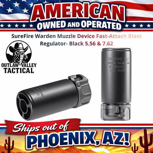 Surefire warden muzzle device - surefire,