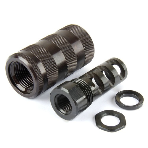 Muzzle brake 2x28 8x24 - muzzle, 5/8x24