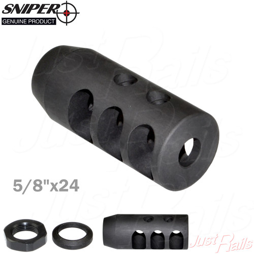 Steel muzzle brake 308 7 - muzzle,