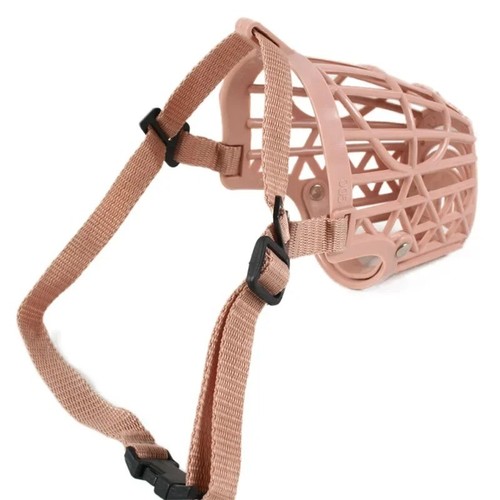 Adjustable dog muzzle - adjustable, plastic