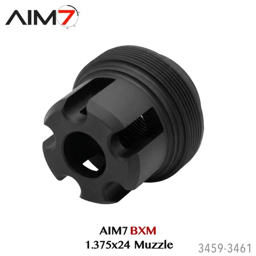 Aim7 bxm muzzle device 2x28 - bxm, 1/2x28