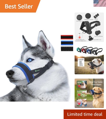 Durable nylon dog muzzle - durable, xxl