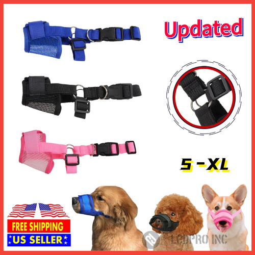 New dog muzzle anti stop - stop, bite